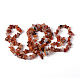 Natural Carnelian Chips Beads Strands(F017)-3