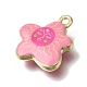 Printed Brass Pendants(KK-CBAE379-02G-E)-2