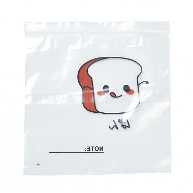 Прямоугольная пластиковая сумка для конфет с замком на молнии(OPP-M004-02A)-2