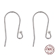 925 Sterling Silver Earring Hooks(STER-G011-18)-1