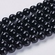 Natural Black Onyx Beads Strands(G-G591-6mm-06)-1