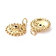 Brass Micro Pave Cubic Zirconia Pendants(ZIRC-P092-019G-RS)-3