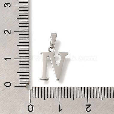 Ion Plating(IP) 304 Stainless Steel Micro Pave Cubic Zirconia Pendants(STAS-H228-02P-06)-3