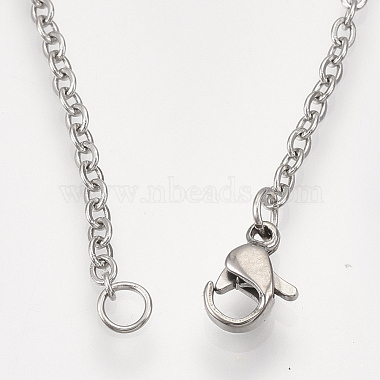 201 Stainless Steel Puppy Pendant Necklaces(NJEW-T009-JN041-1-40)-3