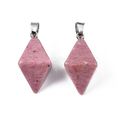 Natural Rhodochrosite Pendants(X-G-N326-107B)-2