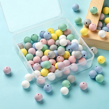 7 Colors Food Grade Eco-Friendly Silicone Beads(SIL-LS0001-02B)-5