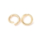 Messing Open Ringe springen(KK-G604-08G-22)-2