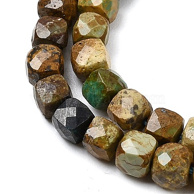 Natural Turquoise Beads Strands(G-G294-B01-4x4mm)-5
