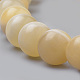 Natural Yellow Jade Beads Strands(G-S259-49-10mm)-3