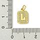 Rack Plating Brass Micro Pave Clear Cubic Zirconia Charms(KK-G501-01J-G)-3