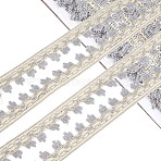 1Pc Polyester Ribbon, Clothing Ornament, Curtain Decoration, Lemon Chiffon, 1 inch(25mm), about 20.00 Yards(18.29m)/pc(OCOR-CY0001-03A)