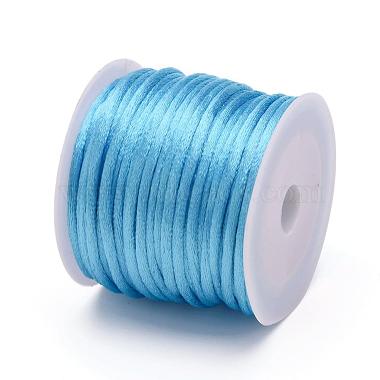 2 Wire Stretch Cord, Blue