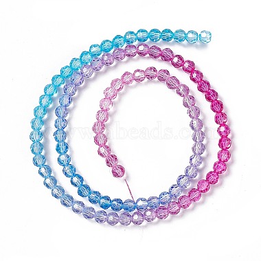 Transparent Glass Beads Strands(GLAA-E036-07I)-5
