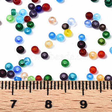 Glass Round Seed Beads(SEED-S057-I-M)-4