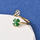 304 Stainless Steel Cuff Open Rings(RJEW-D337-02G)-1