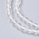 Natural Quartz Crystal Beads Strands(X-G-D166-B-3mm)-1