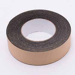 Strong Adhesion EVA Sponge Foam Rubber Tape, Anti-Collision Seal Strip, Black, 40x1.1mm, 10m/roll(TOOL-WH0129-27-02)