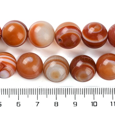 Natural Eye Agate Beads Strands(G-NH0019-F03-02)-5