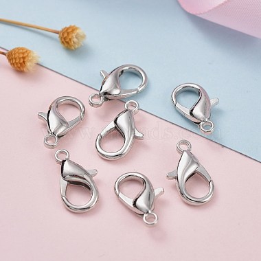 Zinc Alloy Lobster Claw Clasps(E106)-5