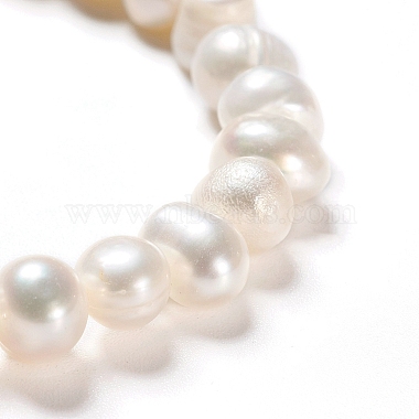 Natural Cultured Freshwater Pearl Beads Strands(PEAR-I004-06-01A)-4