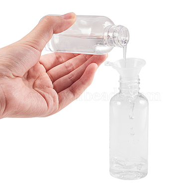 BENECREAT 60ml Transparent PET Plastic Refillable Spray Bottle(MRMJ-BC0001-51)-4