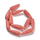 brins de perles sculpt&eacute;es en corail synth&eacute;tique(CORA-C003-09A-03)-3