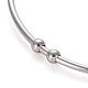 201 Stainless Steel Cuff Bangles(BJEW-E364-BP14)-2