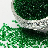 2mm Green Glass Beads(SEED-Q006-F22)