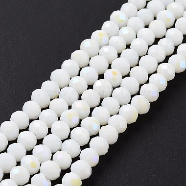 Electroplate Opaque Solid Color Glass Beads Strands(EGLA-A034-P6mm-L17)-2