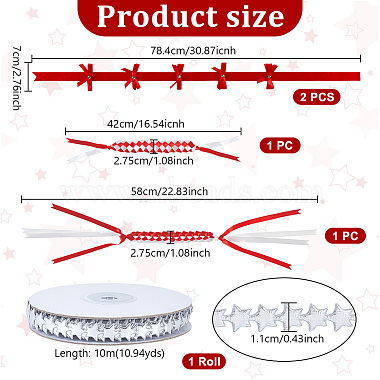 DIY Polyester Ribbon & Braided Bracelets Making Kits(DIY-GA0007-96A)-2