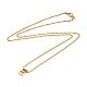 Golden Plated Brass Initial Pendant Necklaces(NJEW-JN03299-04)-3