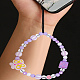1Pc Acrylic Nylon Rope Phone Hand Strap Chains(HJEW-LP0002-08)-3