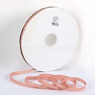 Solid Color Polyester Grosgrain Ribbon, Dark Salmon, 1-1/2 inches(38.1mm), about 100yards/roll(91.44m/roll)(SRIB-D014-I-161)