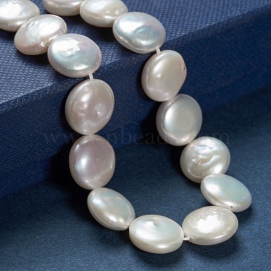 Natural Baroque Pearl Keshi Pearl Beads Strands(PEAR-S012-27A)-3