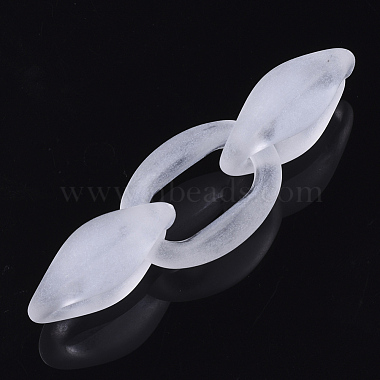 Transparent Frosted Acrylic Linking Rings(FACR-N004-005)-4