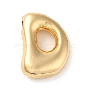 Brass Pendant, Real 18K Gold Plated, Letter D, 22x15x6mm, Hole: 2.9x2.7mm(KK-O145-01D-G)