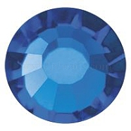 Preciosa&reg Crystal Hotfix Flatback Stones, Czech Crystal, Round(438 11 612 Chaton Rose VIVA 12 &reg), 60310 Capri Blue, SS12(3.3~3.5mm)(Y-PRC-HSS12-60310)