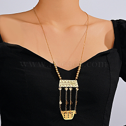 Heart and Geometric Shape Necklaces(KJ8587)