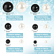 Elite 3492Pcs 12 Styles PandaHall Elite Imitation Pearl Acrylic Beads(OACR-PH0004-13)-2