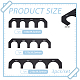 1 Set Acrylic Rulers Kits(DIY-BC0014-41)-2