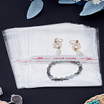 100Pcs OPP Cookie Bags, Rectangle, Clear, 17.2x14x0.015cm(ABAG-LP0001-33)