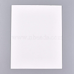 Cardboard Paper Mat Board Center, for DIY Projects or Unique Picture Sizes, White, 25x20x0.1cm(DIY-WH0157-76B)
