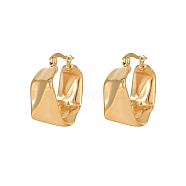 Elegant European Style Stainless Steel Gold-Plated Women's Earrings(WS1374-1)