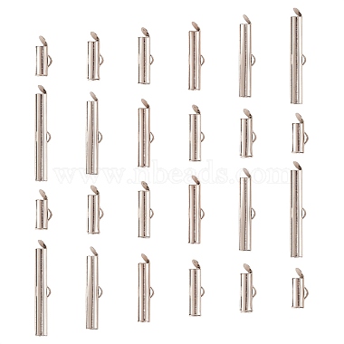 120Pcs 6 Styles Iron Slide On End Clasp Tubes(IFIN-CJ0001-47)-5