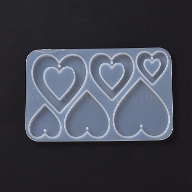 DIY Playing Card Theme Pendants Silicone Molds(DIY-C076-01C)-3