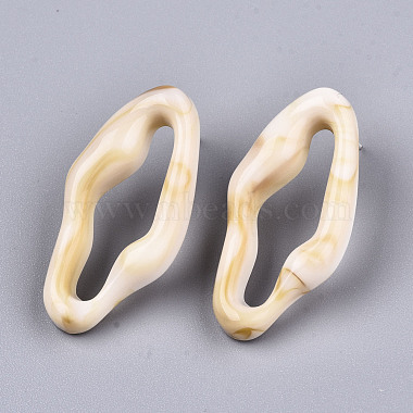 Opaque Resin Stud Earrings(X-EJEW-T012-05-A02)-2