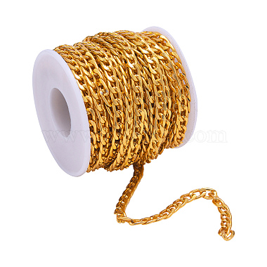 Aluminum Twisted Chains Curb Chains(CHA-CJ0001-01G)-5