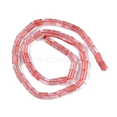 Cherry Quartz Glass Beads Strands(G-C128-A24-01)-4