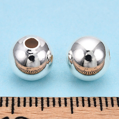925 Sterling Silver Beads(STER-S002-12-8mm)-4