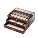 3-Tier PET Plastic Jewelry Storage Drawer Boxes(CON-N016-06)-2